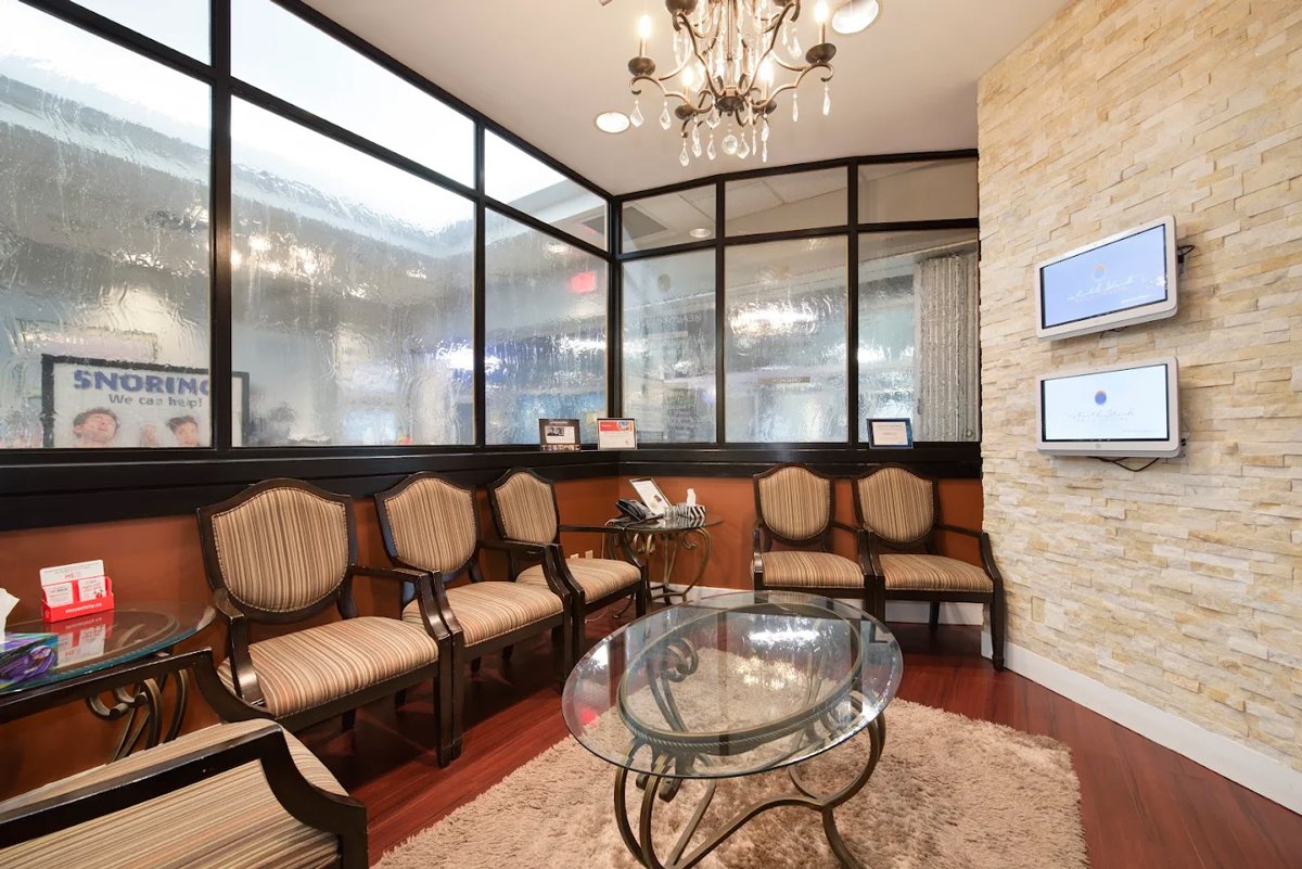 North York Smile Centre Waiting Room and Reception Area in North York